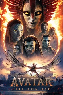Avatar: Fire and Ash poster in the Trex IPTV on-demand library